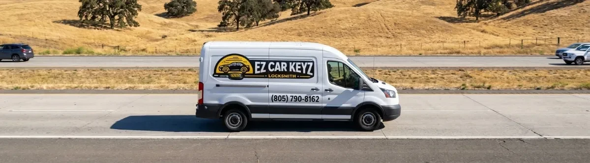 EZ Car Keyz mobile locksmith van