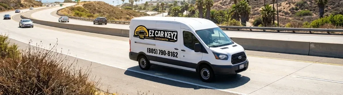 EZ Car Keyz mobile locksmith van