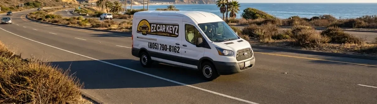 EZ Car Keyz mobile locksmith van