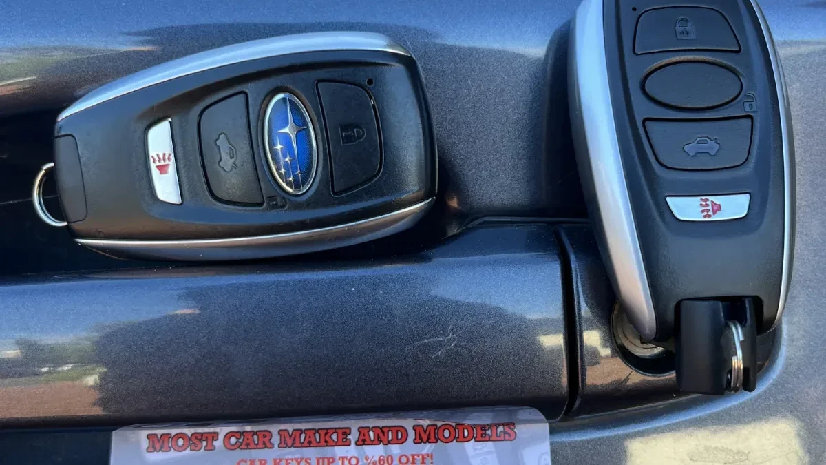 1999 Subaru Forester key replacement at half the dealer price in San Diego CA
