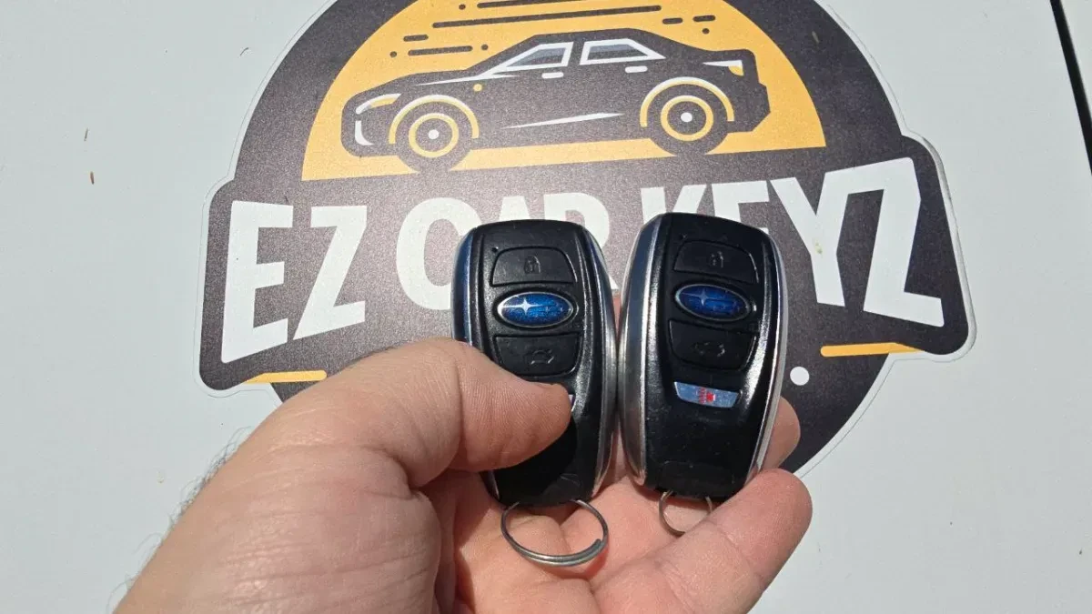All keys lost service for 2007 Subaru Impreza by EZ Car Keyz Lakeside CA