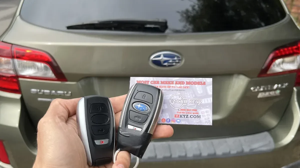 Lost 2012 Subaru Impreza key replacement by EZ Car Keyz in Lemon Grove CA