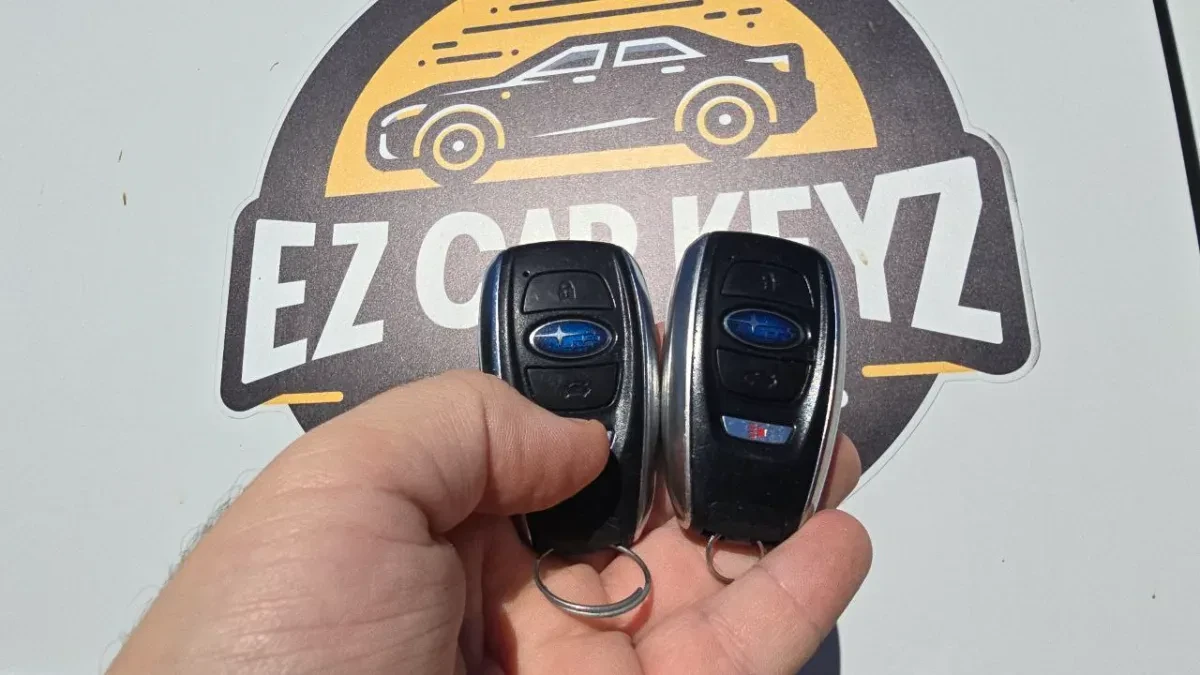Lost 2015 Subaru Impreza key replacement by EZ Car Keyz in Imperial Beach CA