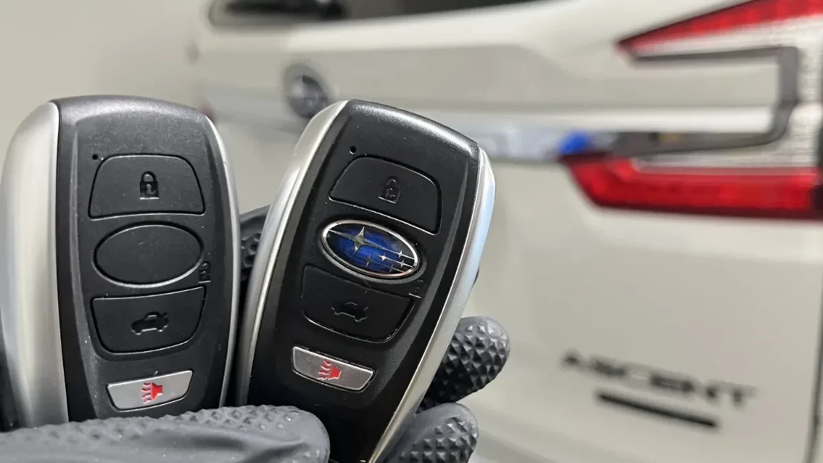 On-site 2010 Subaru Legacy car key programming in Solana Beach CA