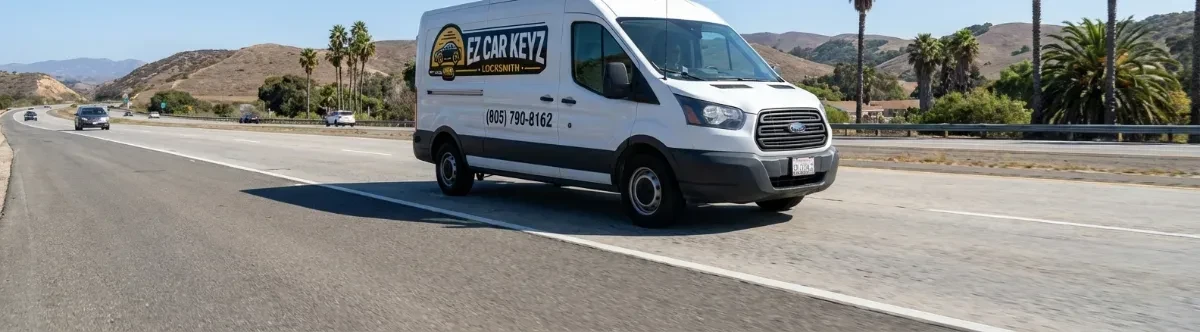EZ Car Keyz mobile locksmith van