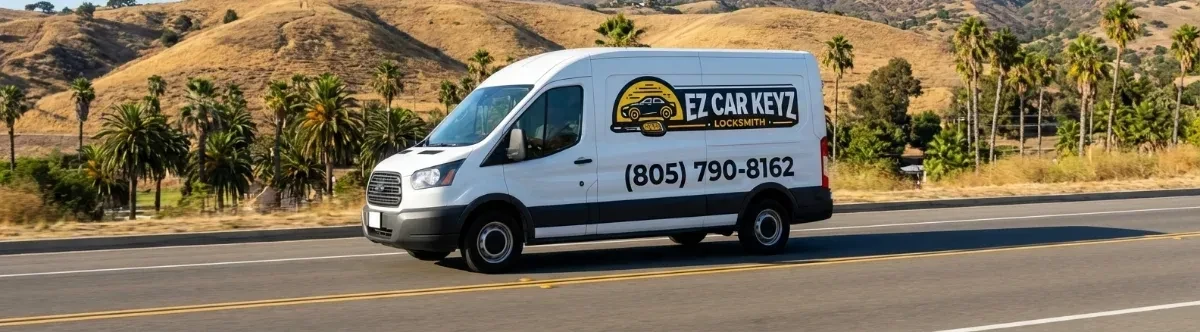 EZ Car Keyz mobile locksmith van