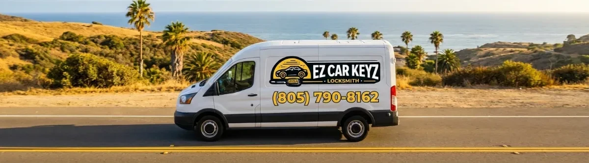 EZ Car Keyz mobile locksmith van