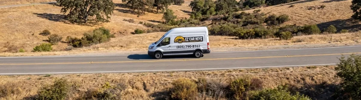 EZ Car Keyz mobile locksmith van