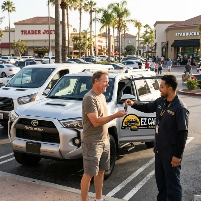 Toyota 4RUNNER key replacement in San Diego County