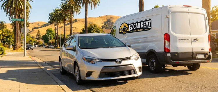 Toyota C-HR mobile car key service by EZ Car Keyz in San Diego County