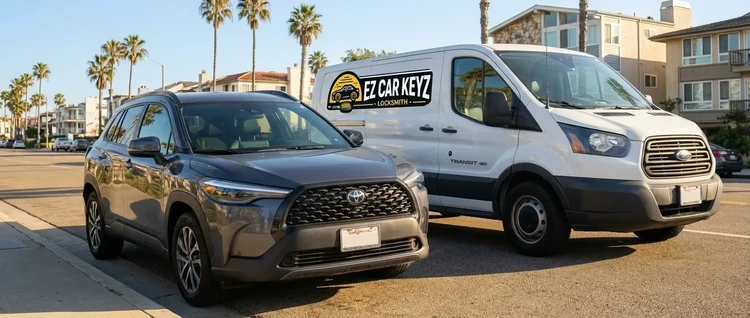Toyota Camry mobile car key service by EZ Car Keyz in San Diego County