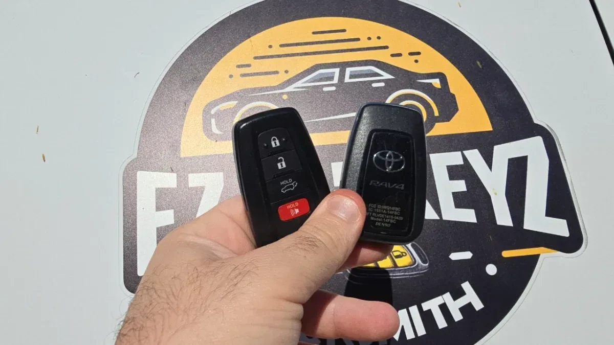 Quick turnaround 2020 Toyota Corolla car key by EZ Car Keyz in Rancho Santa Fe CA