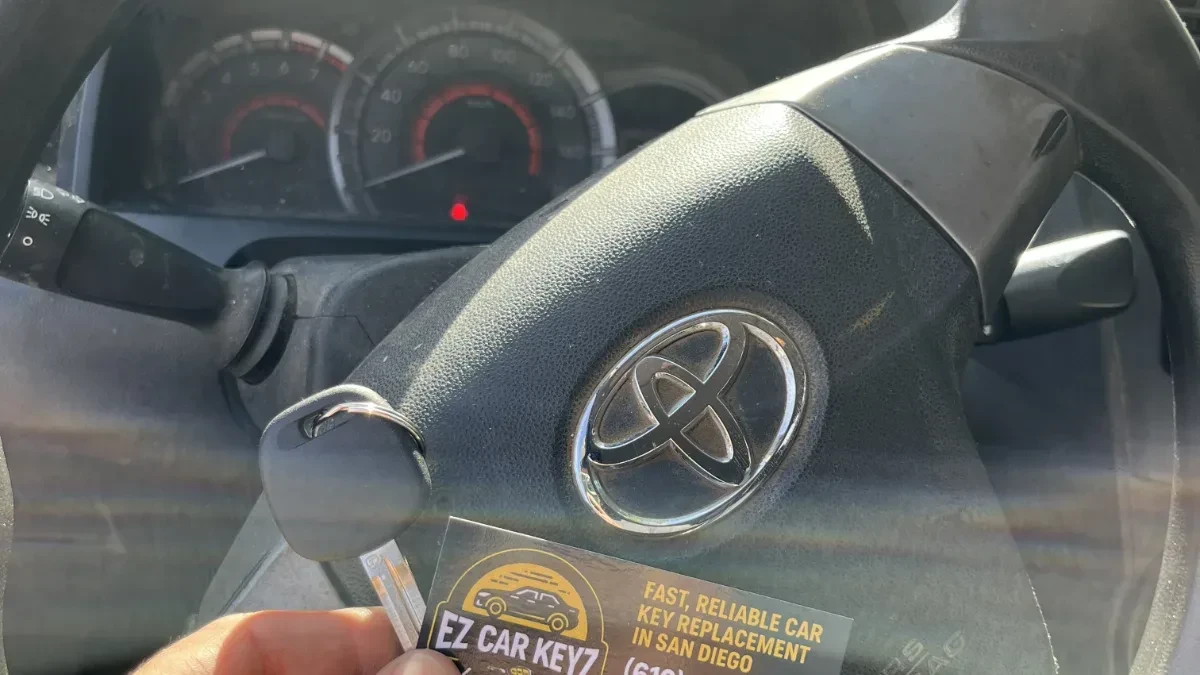 Certified auto locksmith servicing 2024 Toyota Crown in Encinitas CA
