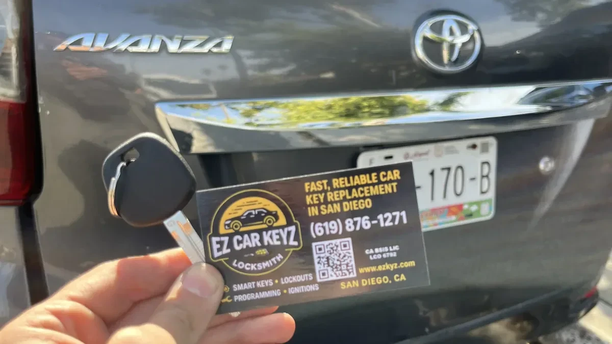 Certified auto locksmith servicing 2003 Toyota Echo in Ramona CA