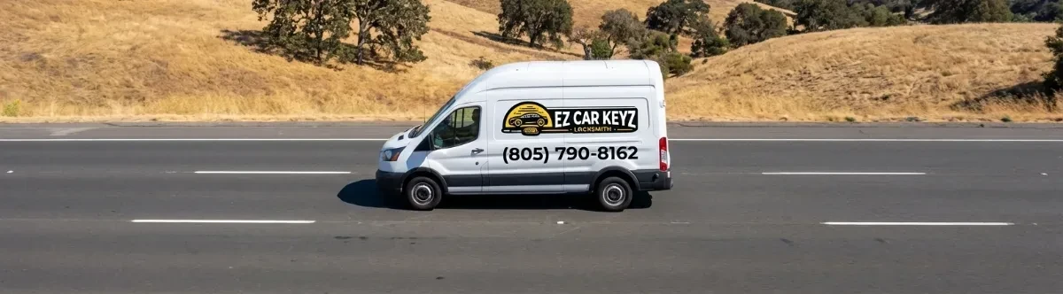 EZ Car Keyz mobile locksmith van
