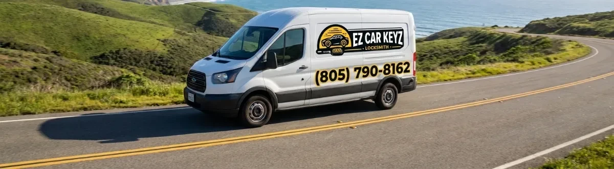 EZ Car Keyz mobile locksmith van