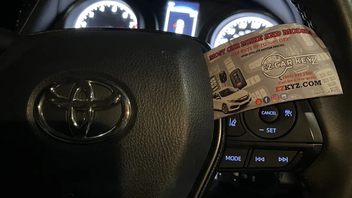 2014 Toyota Highlander key replacement at half the dealer price in Carlsbad CA