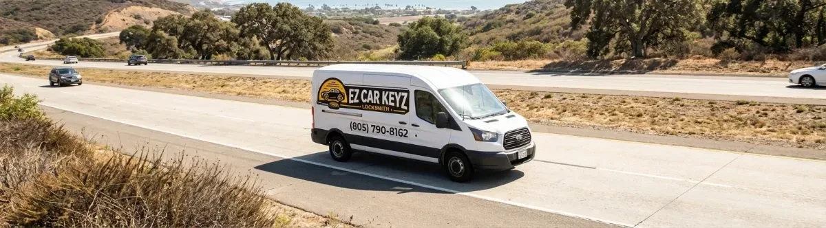 EZ Car Keyz mobile locksmith van
