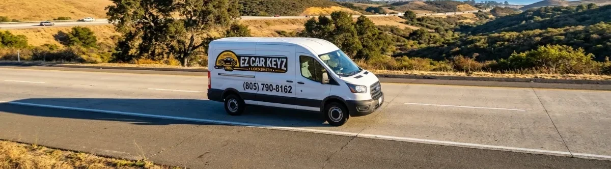 EZ Car Keyz mobile locksmith van