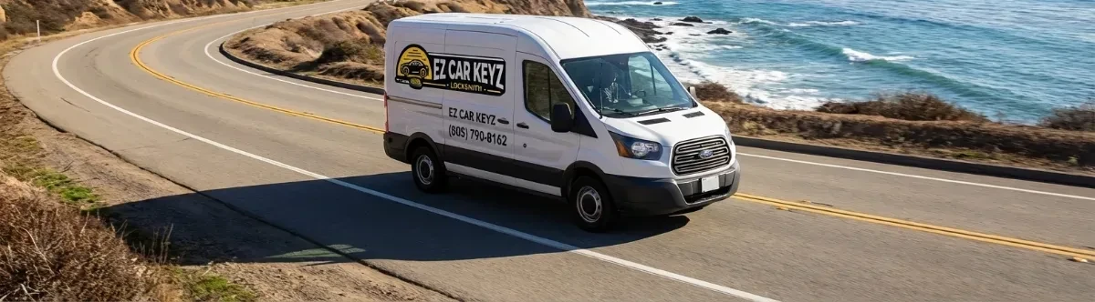 EZ Car Keyz mobile locksmith van