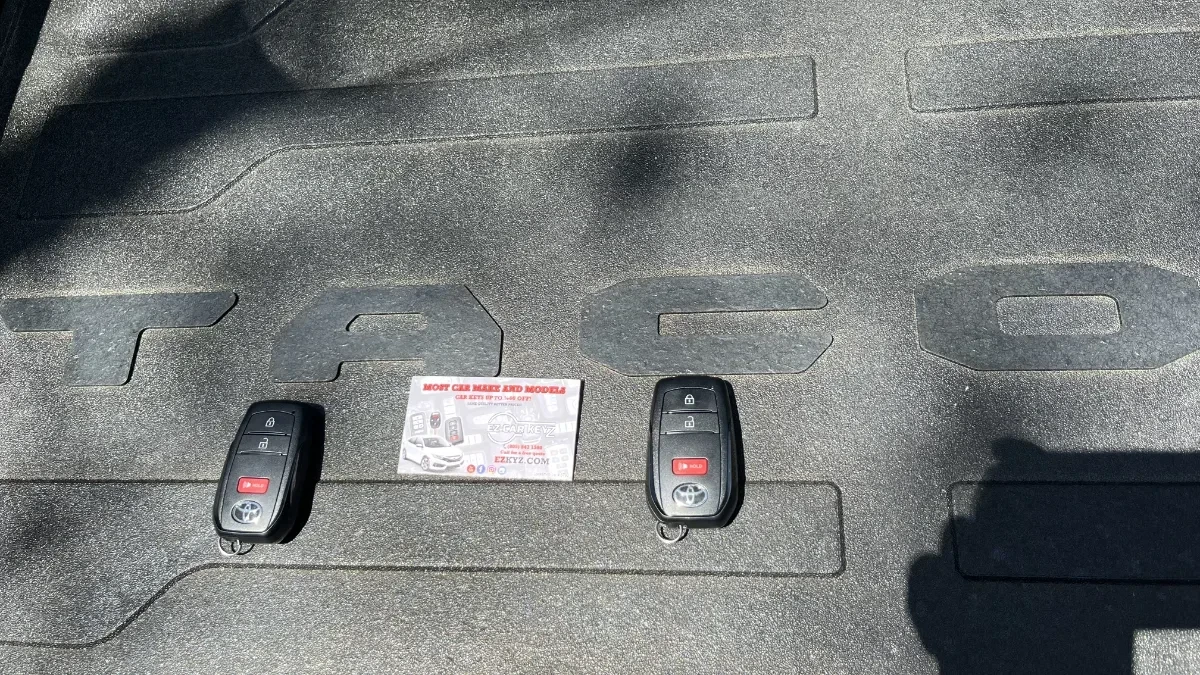Affordable 2002 Toyota MR2 key replacement by EZ Car Keyz in La Mesa CA