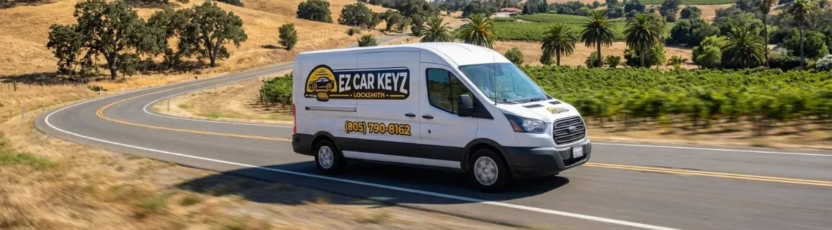 EZ Car Keyz mobile locksmith van
