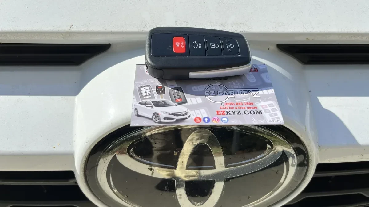 On-site 2008 Toyota Prius car key programming in Rancho Bernardo CA
