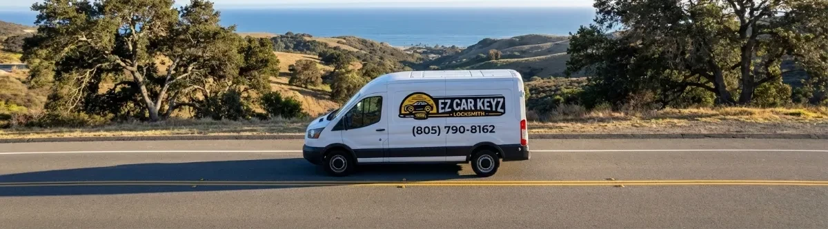 EZ Car Keyz mobile locksmith van