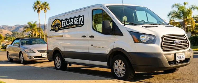 Toyota Prius mobile car key service by EZ Car Keyz in San Diego County