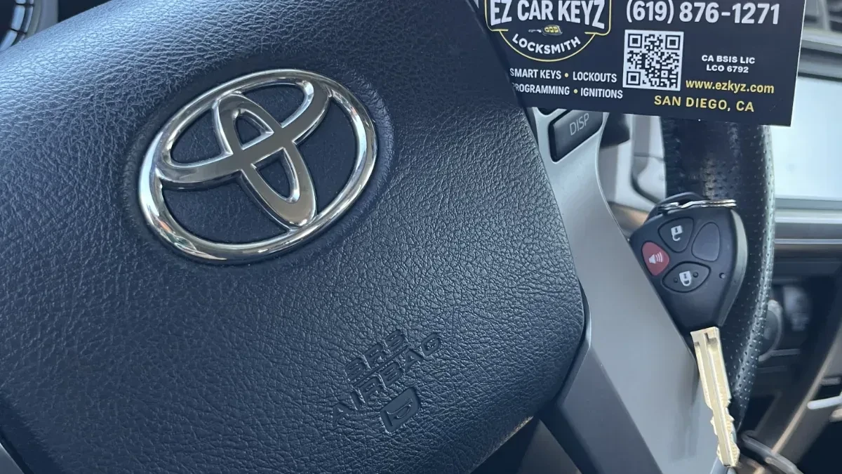 Low cost 2016 Toyota Sequoia car key service by EZ Car Keyz Fallbrook CA