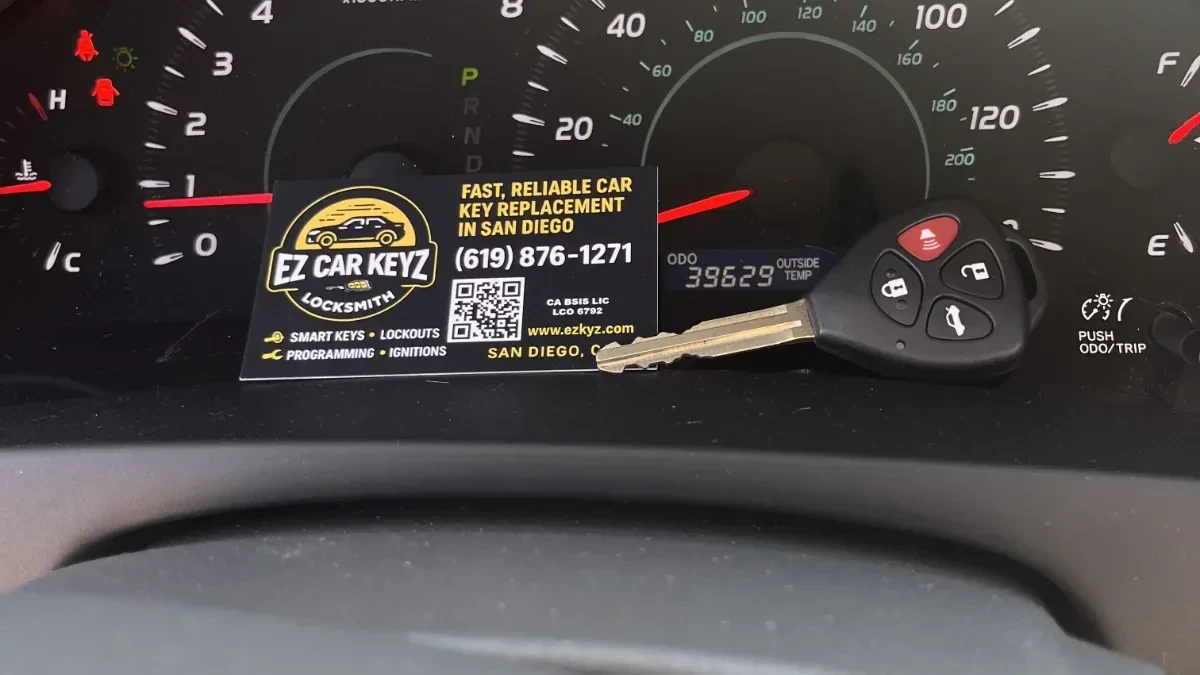 2018 Toyota Sequoia key replacement at half the dealer price in Encinitas CA
