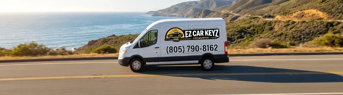 EZ Car Keyz mobile locksmith van