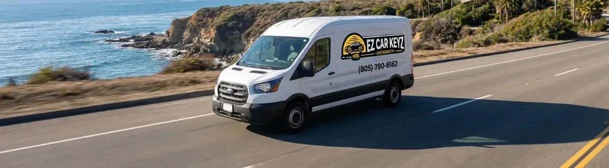 EZ Car Keyz mobile locksmith van