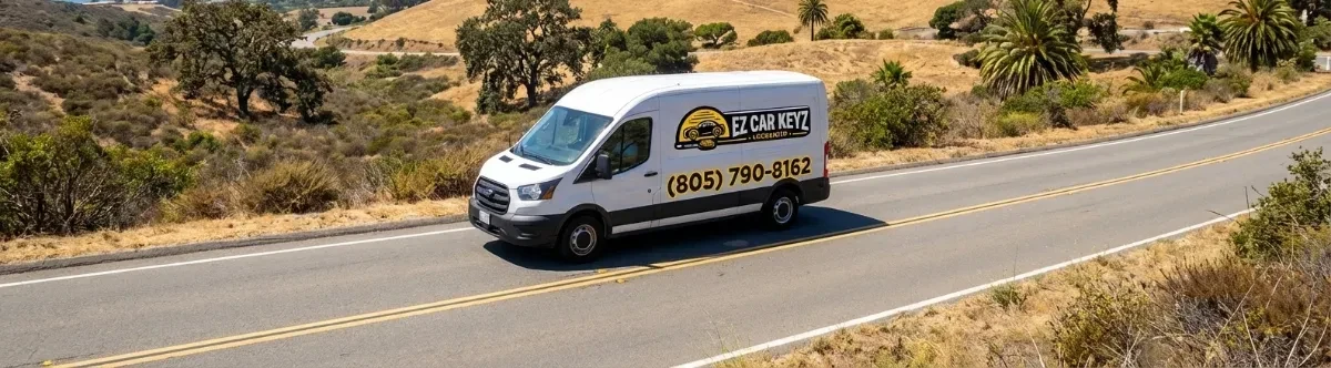 EZ Car Keyz mobile locksmith van