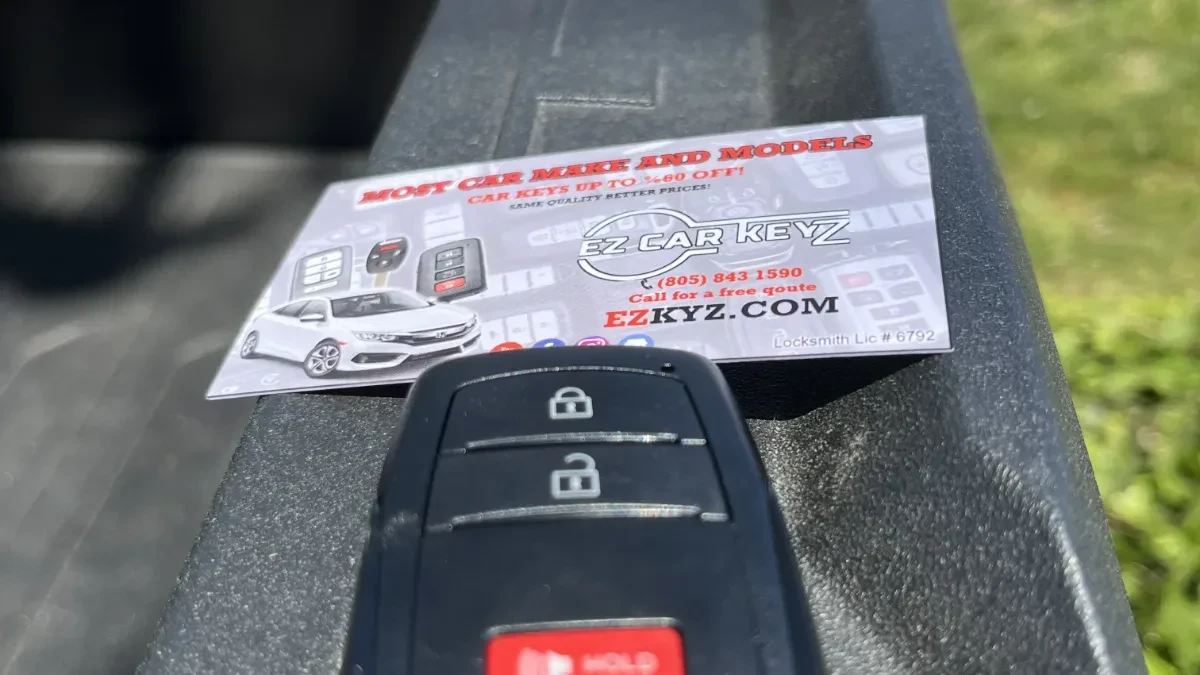 Affordable 2013 Toyota Tacoma key replacement by EZ Car Keyz in Rancho Santa Fe CA