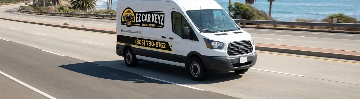 EZ Car Keyz mobile locksmith van