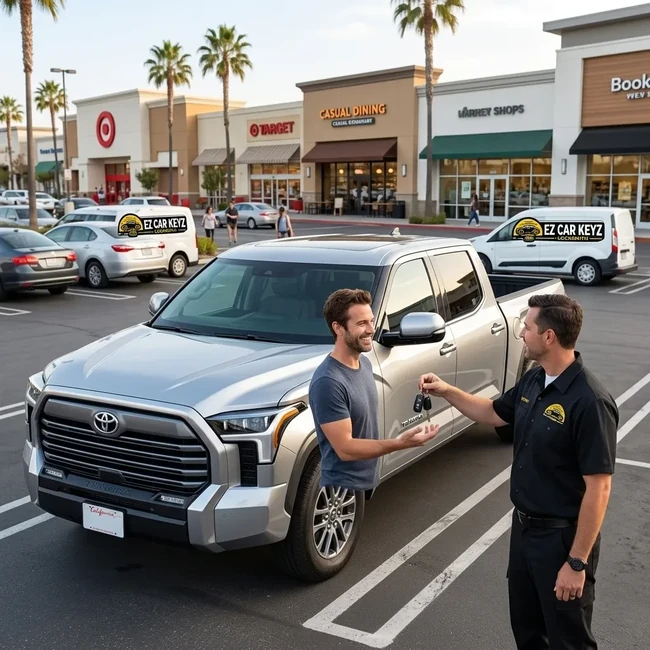 Toyota Tundra key replacement in San Diego County