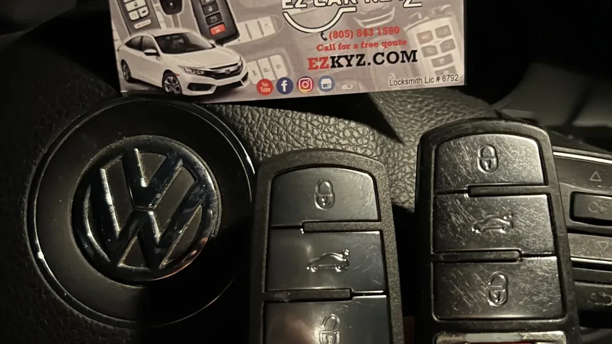 2019 Volkswagen Atlas Affordable Key Replacement - EZ Car Keyz Poway Low cost 2019 Volkswagen Atlas car key service by EZ Car Keyz Poway CA