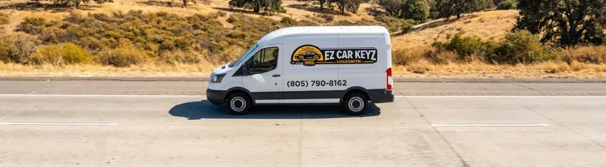 EZ Car Keyz mobile locksmith van