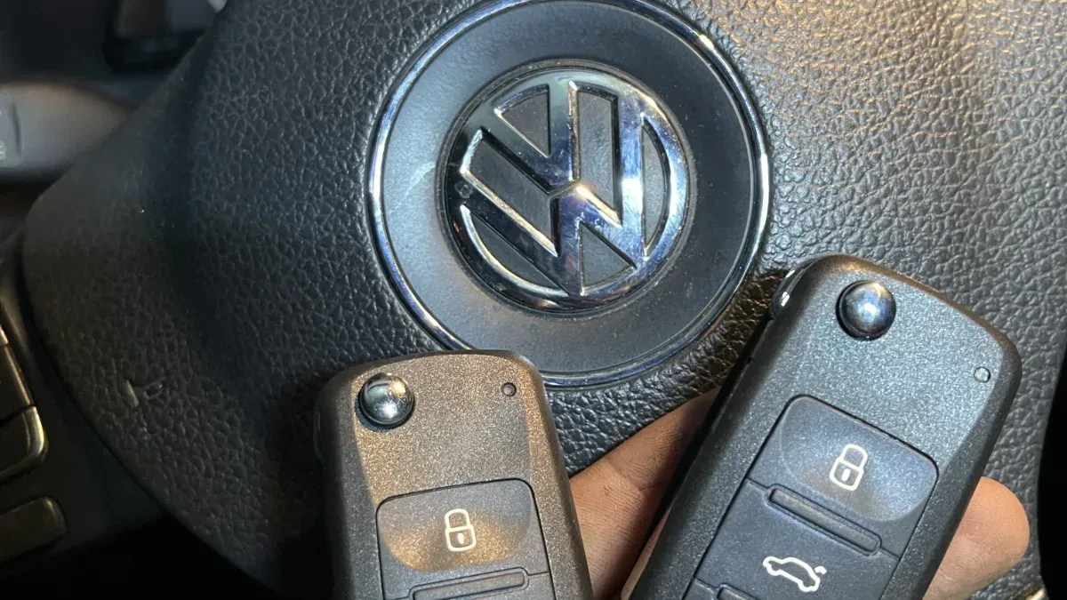 Lost 1998 Volkswagen Golf key replacement by EZ Car Keyz in Rancho Santa Fe CA