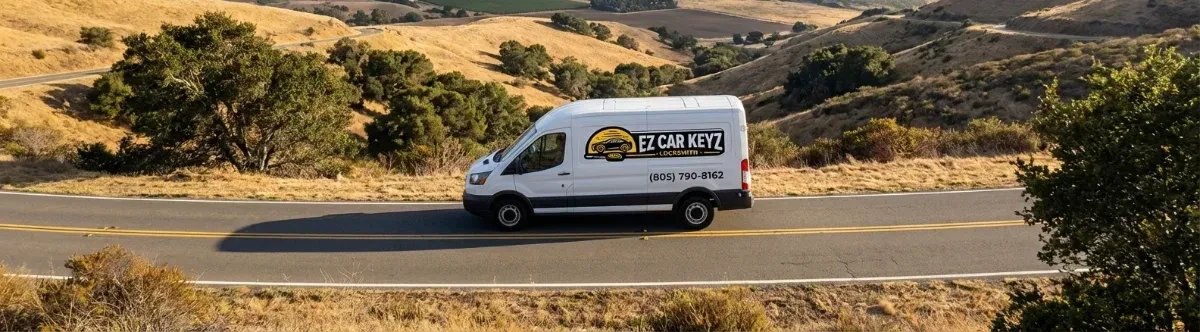 EZ Car Keyz mobile locksmith van