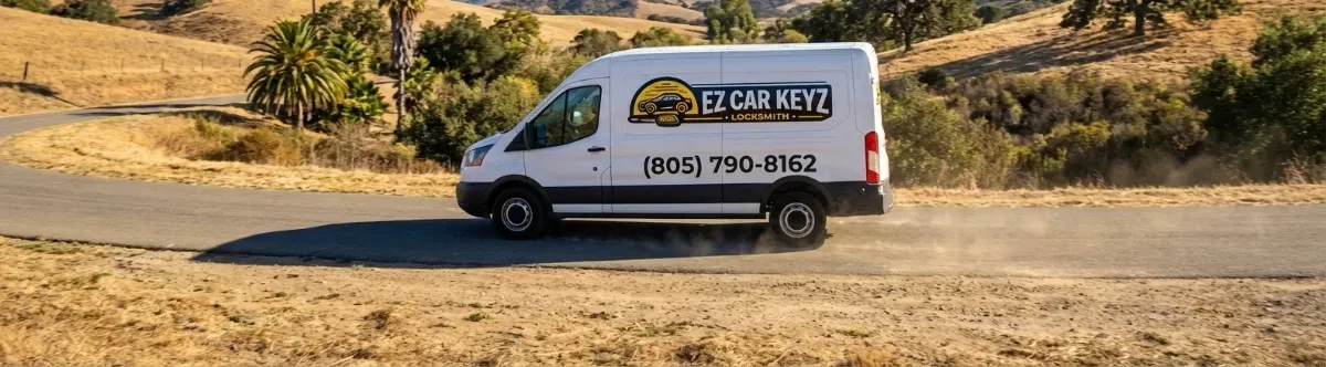 EZ Car Keyz mobile locksmith van