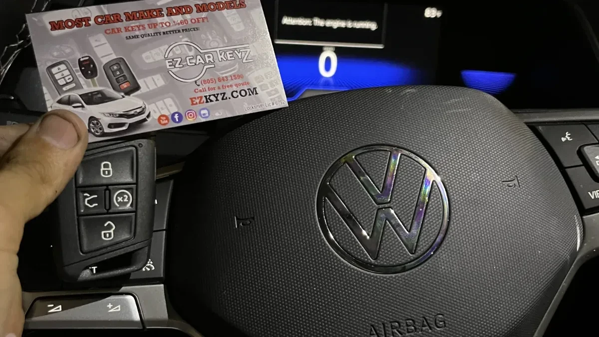 1999 Volkswagen Jetta key replaced in your driveway in Spring Valley CA