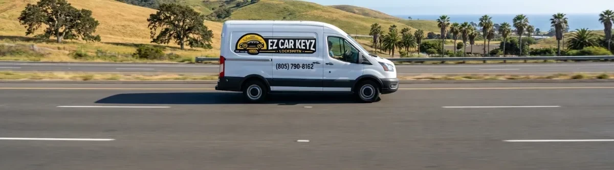 EZ Car Keyz mobile locksmith van