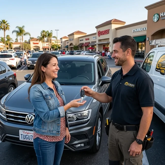Volkswagen Tiguan key replacement in San Diego County