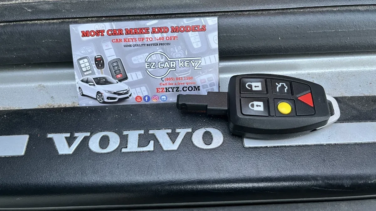 2001 Volvo S40 key made with no spare by EZ Car Keyz Solana Beach CA