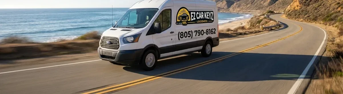 EZ Car Keyz mobile locksmith van
