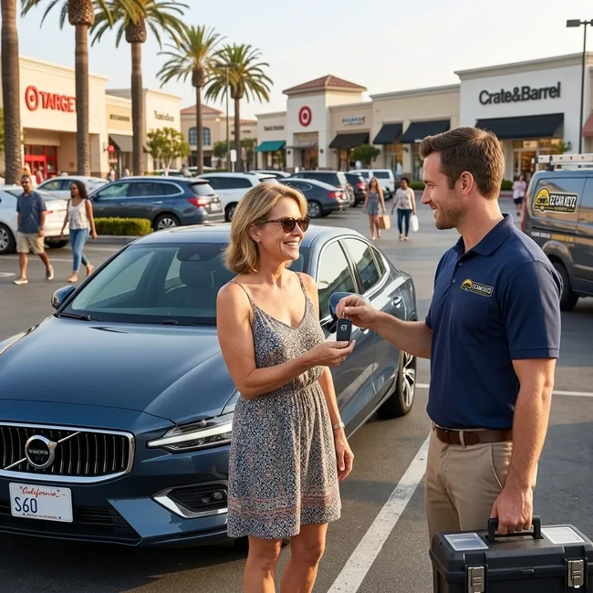 Volvo S60 key replacement in San Diego County