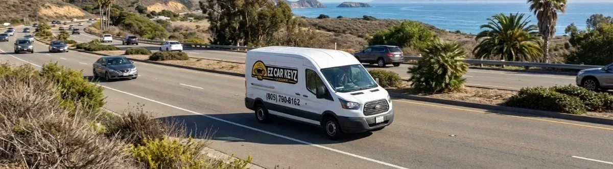EZ Car Keyz mobile locksmith van