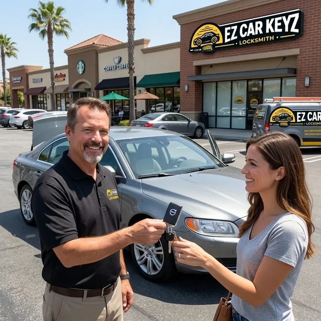 Volvo S80 key replacement in San Diego County